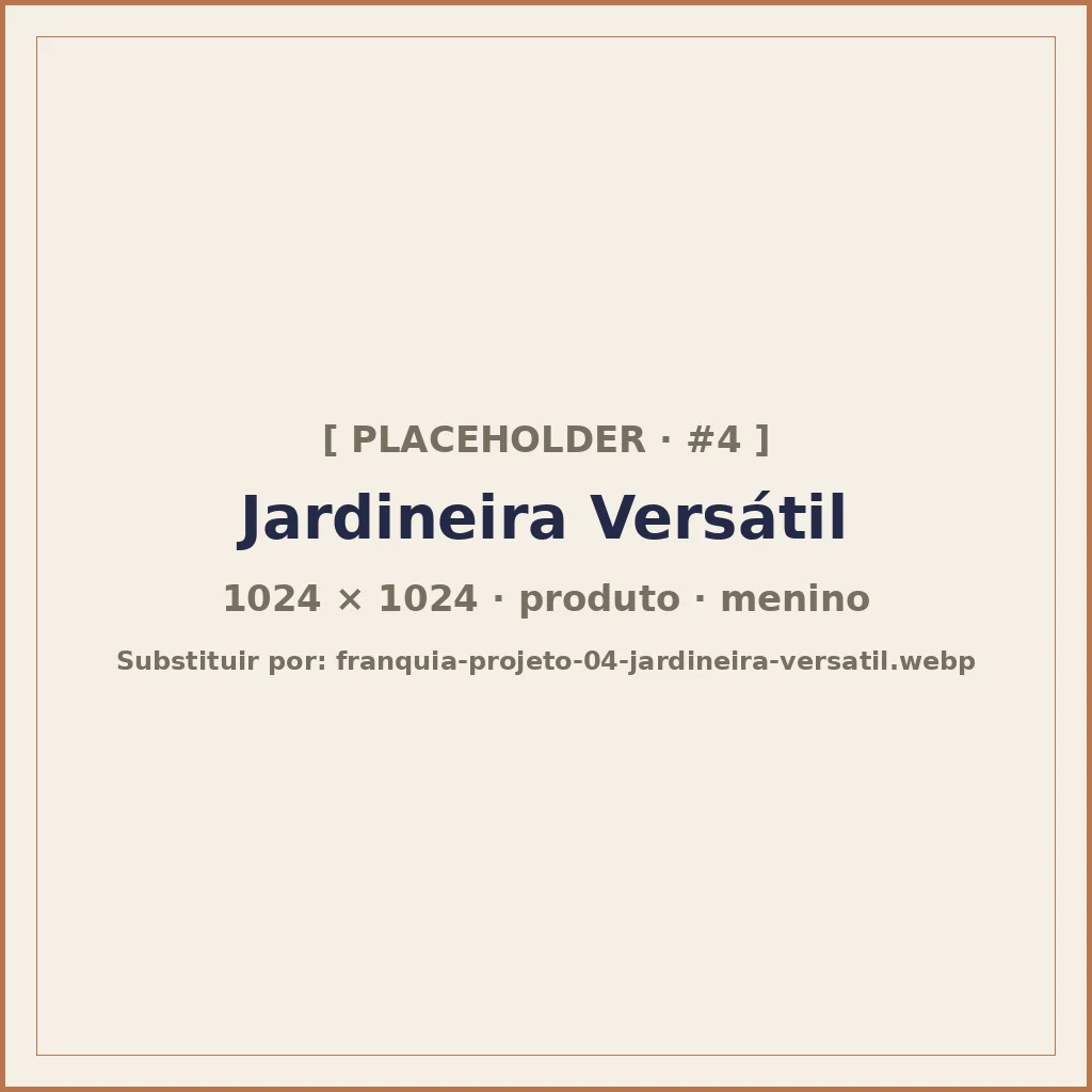Jardineira Versátil