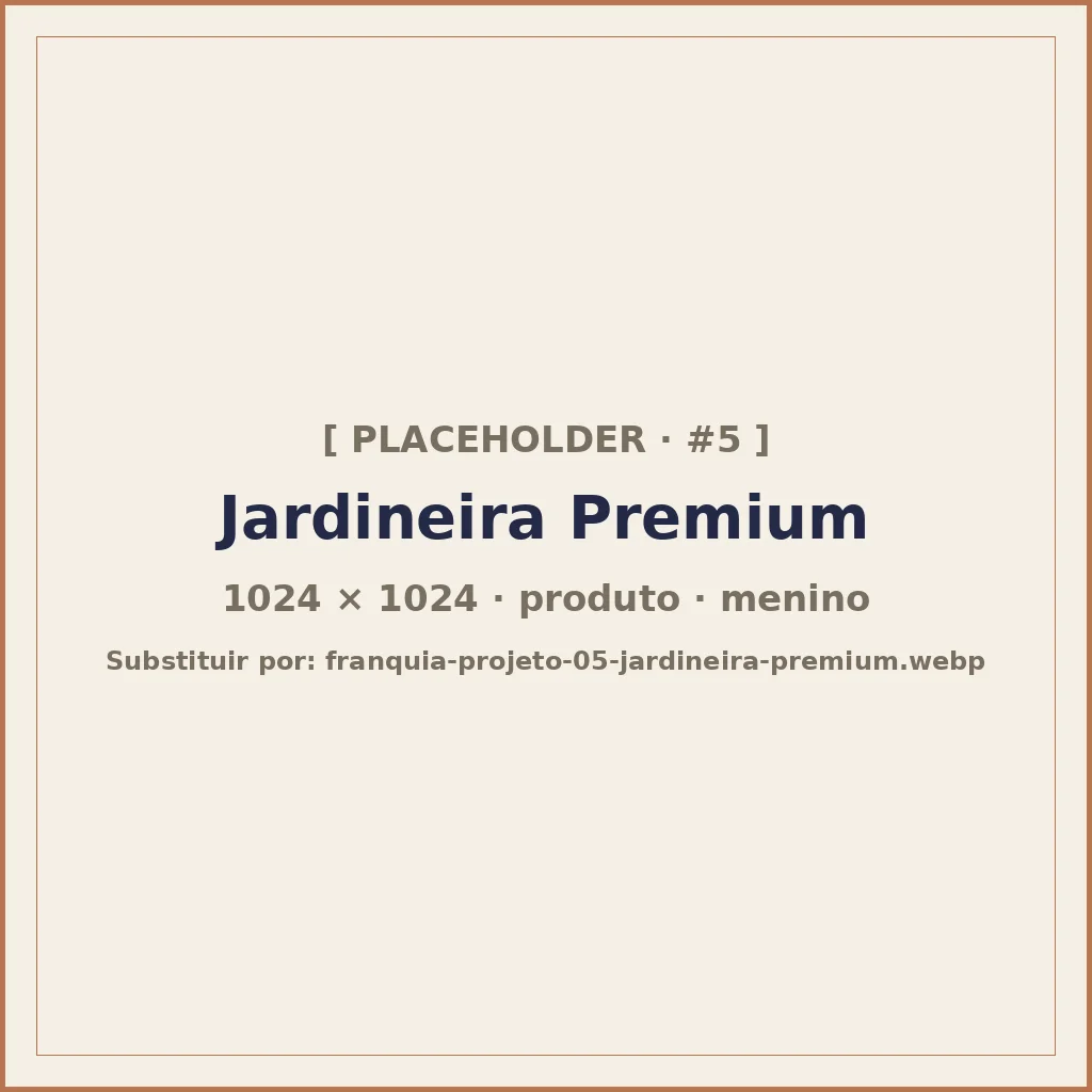 Jardineira Premium
